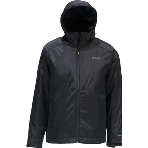 Erkek Kapitone Kapüşonlu Siyah Mont