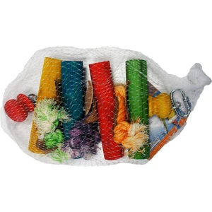 Kuş Oyuncağı Tahta Ve Stres İpli 30 Cm