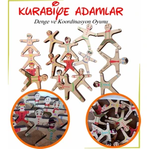 Kurabiye Adamlar Denge ve Koordinasyon Oyunu
