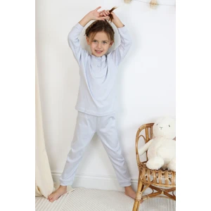 Harika Kids Kız-Erkek (Unisex) Çocuk Interlok  Kumaş Orta Kalınlıkta  Pamuklu Pijama Takımı