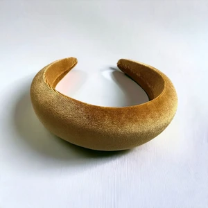 Als Accessories Kadife  Dolgulu Düz Saç Taçı