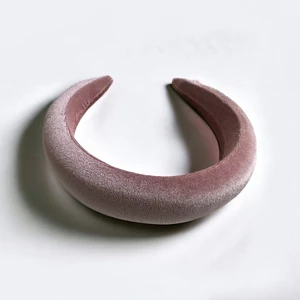 Als Accessories Kadife  Dolgulu Düz Saç Taçı