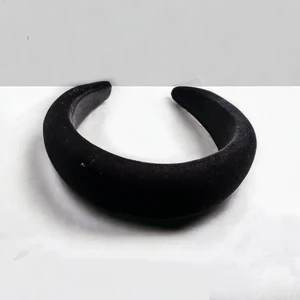 Als Accessories Kadife  Dolgulu Düz Saç Taçı