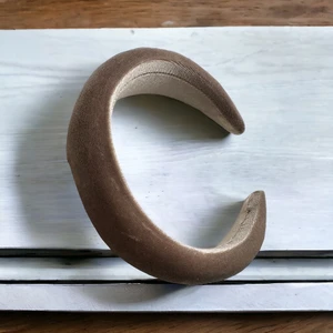 Als Accessories Kadife  Dolgulu Düz Saç Taçı