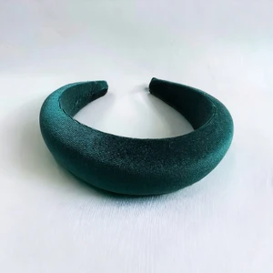 Als Accessories Kadife  Dolgulu Düz Saç Taçı