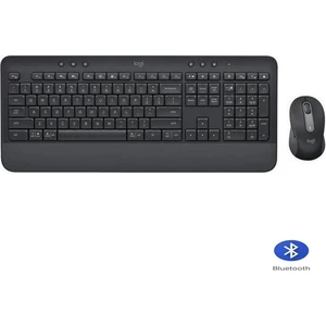 MK650 Bluetooth & WI-FI Kablosuz Klavye ve Mouse Seti Türkçe Q - Siyah