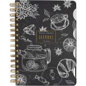Bruno Visconti Spiralli Defter A5 4 Ayraçlı, 30 Yap. Çizgili, 30 Yap. Çizgili, 30 Yap. Noktalı, 30 Yap. Düz