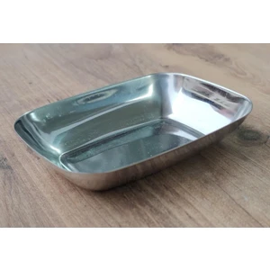 Çelik Kayık Tabak 304 17 CM