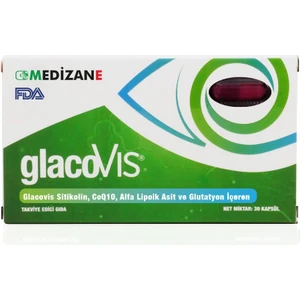 Medizane Sağlıklı Göz GlacoVIS Gıda Takviyesi - 30 Kapsül