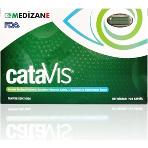 Medizane Sağlıklı Göz CataVIS Gıda Takviyesi - 20 Kapsül