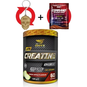 Onyx Nutrition Onyx Nutrition Creatine Energy 420 gr Yeşil Elma
