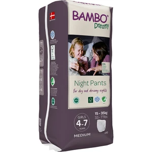 Bambo Nature Bambo Dreamy Külot Bez , Kız 4  - 7 Yaş 15 - 35 kg