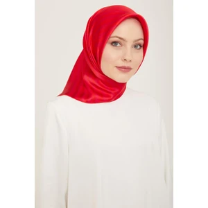 Klasik Desenli Twill İpek Eşarp 24Ya9150 4 50