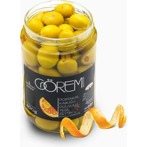 Görem Zeytin Portakal Kabuğu Dolgulu Yeşil Zeytin