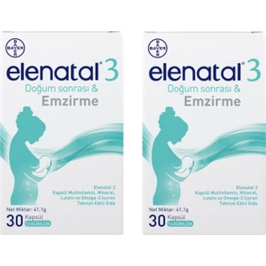 Elenatal 3 30 Kapsül 2 Adet