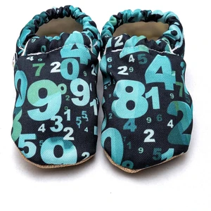 First Step Numbers Kaydırmaz Taban Patik Yeşil F-823