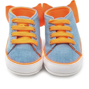 First Step Fosforlu Kurdele Patik Turuncu
