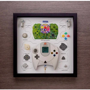 Sega Dreamcast Konsol Kolu Çerçeve Sanatı Lüks Hediye