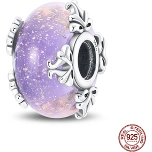 Charmy Accessory Lila Murano Charm | 925 Ayar Gümüş