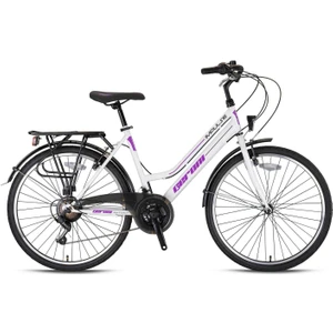 Impulse - 26" Cıty - 18.5' - 21 Vites - V.b. - Beyaz-Mor