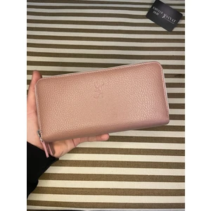 Sanat Leather SL-2155 Çift Fermuarlı 16 Adet Kart Giriş Bölmeli  Deri Unisex Cüzdan Sanat Leather