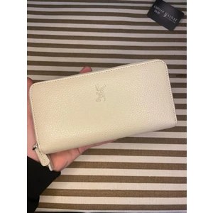 Sanat Leather SL-2155 Çift Fermuarlı 16 Adet Kart Giriş Bölmeli  Deri Unisex Cüzdan Sanat Leather