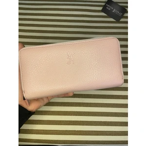 Sanat Leather SL-2155 Çift Fermuarlı 16 Adet Kart Giriş Bölmeli  Deri Unisex Cüzdan Sanat Leather