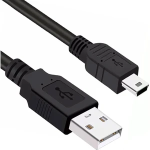 USB 2.0 Erkek To Mini USB Erkek Veri Şarj Kablosu 80CM