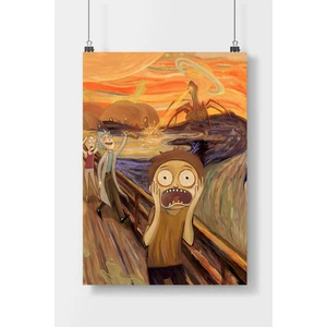 Poster City Postercity Rick And Morty Dizi Poster Çerçevesiz Parlak Kağıt