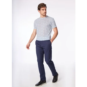 Düşük Bel Dar Paça Lacivert Erkek Chino Pantolon F4SM-PNT-658