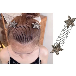 Çınar Bahçesi Parlak Yıldızlı, Gizli Tarak Toka, Saç Toplayıcı