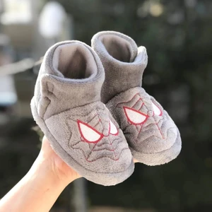 Mychild Spiderman Figürlü Çocuk Panduf ,ev Ayakkabısı , Kaydırmaz Taban Panduf , Anaokulu Kreş Ayakkabısı,warm