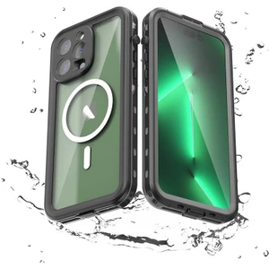 iPhone 14 Pro Max Uyumlu Kılıf Case, 360 Derece Koruyucu 2metre Su Geçirmez Kapak Waterproof Cover