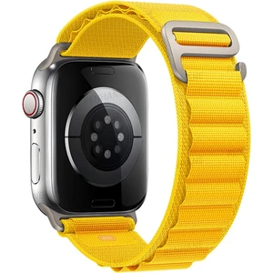 Apple Watch Uyumlu 38MM 40MM 41MM 1/2/3/4/5/6/se/7/8/9ultra Mountain Kordon Sarı