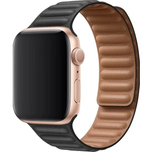 Apple Watch Uyumlu 42MM 44MM 45MM 49MM 1/2/3/4/5/6/se/7/8/9ultra Loop Kordon Siyah