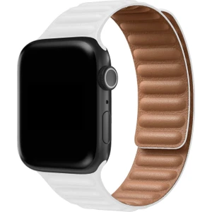 Apple Watch Uyumlu 42MM 44MM 45MM 49MM 1/2/3/4/5/6/se/7/8/9ultra Loop Kordon Beyaz