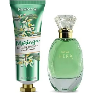 Hera Edp Kadın Parfüm 65 ml Moringa Shea Yağı El Kremi 30 ml