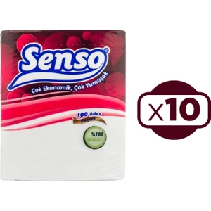 Peçete 100 Yaprak x 10 Adet