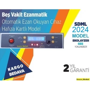 Ucuzcu Market Kalite 5 Vakit Otomatik Ezan Okuyan Cihaz - Hafıza Kartlı