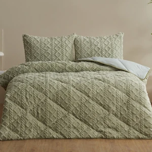 Sarah Anderson Softy Çift Kişilik Comfort Set Yeşil