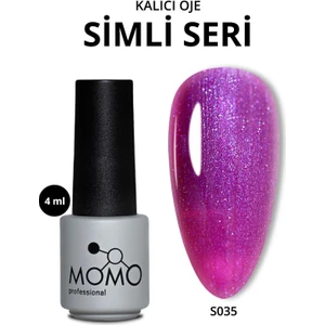 Kalıcı Oje S035, Mavi Sedefli Mor, 4 ml