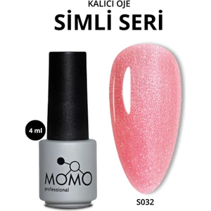 Kalıcı Oje S032, Simli Karanfil Pembesi, 4 ml