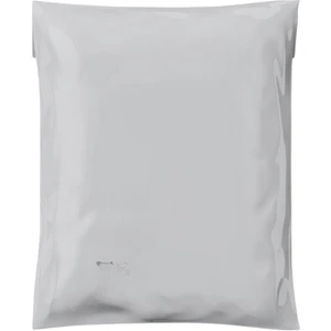Svs Etiket Plastik 30 x 37 5 Içi Siyah Dışı Gri Cepsiz Kargo Poşeti 80 Mikron