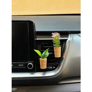 Plantarrium Design Oto Aksesuar/koku-Pembe Çiçekli