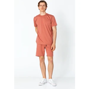 Erkek Regular Fit Rahat Sade Klasik T-Shirt