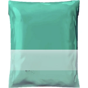 Svs Etiket Plastik 30 x 37 + 5 Yeşil Cepli Kargo Poşeti 80 Mikron
