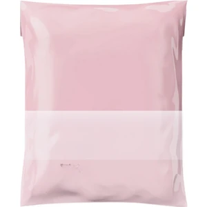 Svs Etiket Plastik 30X37 5 Gül Kurusu Cepli Kargo Poşeti 80 Mikron