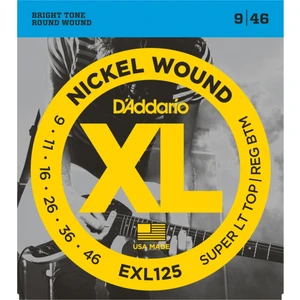 DADDARIO ELEKTRO GİTAR TEL SETİ, XL, 9-46, SUPER LIGHT TOP/