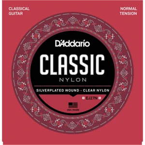 DADDARIO KLASİK GİTAR TEL SETİ (4/4), SILVERPLATED WOUND, C