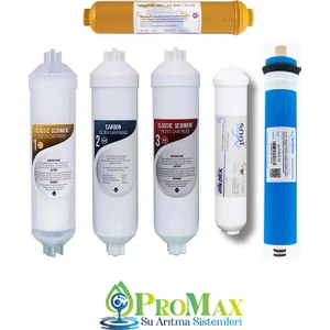 Su Arıtma Cihazı Filtresi Yerli Üretim 3lü & Vontron Membranlı Mineral &  Coconut Tatlandırıcı